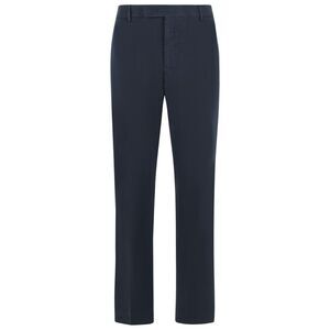 Pt01 Rebel' Navy Cotton Pants Men